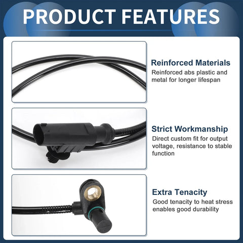 Dodge Durango Front ABS Wheel Speed Sensor