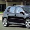 Golf Mk5 Gloss Black Side Rear Window Louver Shutter Cover Trim (2004-2009)