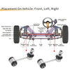 Lexus IS250 GS300 IS350 2 x Front Stabilizer Sway Bar Links (2006-2013)