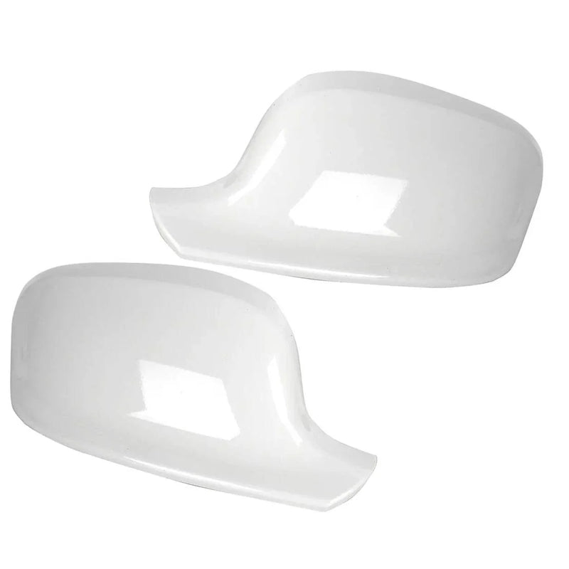 BMW X3 F25 Pair White Mirror Cover Caps (2011-2014)