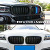 97-03 BMW E39 M5 525i 528i 530i 540i Gloss Black Front Hood Kidney Grille
