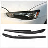 Mitsubishi Lancer EVO X 2 x Carbon Fiber Headlight Eyebrow Trims (2008-2014)
