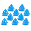 Hyundai JK 10Pcs Blue Rocker Panel Retainer Clips (2007-2018)
