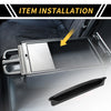 Jeep Wrangler JL JLU (2018-2023) Black Passenger Storage Tray Organizer