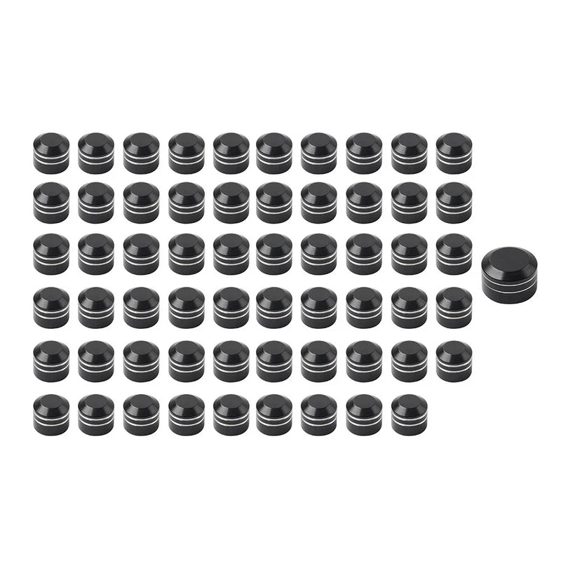 Harley Twin Cam 60 x Motorcycle Chrome Engine Bolt Caps Covers (1999-2017)