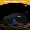 Jeep Grand Cherokee 2002-2023 Black Blue Waterproof Car Cover