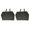 Bumper Hood Radiator Core Support rubber Pair Fits Datsun 1200 Sunny B110 70-73