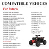 Polaris Scrambler Sportsman 2 x Hand Guards & Mount Brackets Kit (2014–2023)