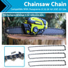 Husqvarna 321 333 334 3 x 14" Chainsaw Chain 3/8LP 050 Gauge 52DL