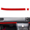 Honda S2000 Red Front Center Console Dashboard Strip Cover Trim (2004-2009)