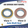 Chevrolet Colorado CV Axle Shaft Seal (2015–2022)