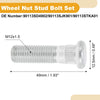 Acura CL (1998-1999, 2001-2003) 5 Pcs M12x1.5 Wheel Lug Stud