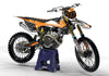 KTM SXF 250 Custom Graphics Full Kit Stickers (2019-2022)