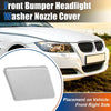BMW 3 Series E90 Silver Tone Right Side Front Bumper Washer Nozzle Cover