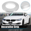 Car Motorcycle Decorative Strips / 0.4in Width 164ft / Waterproof Silver Tone