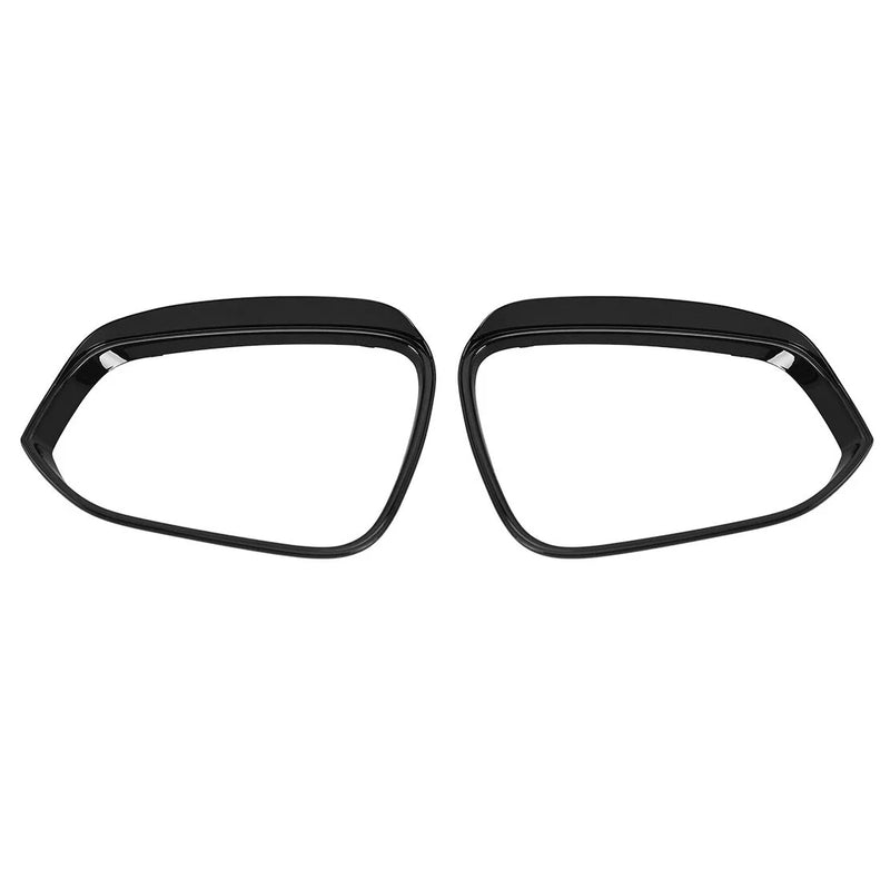 Toyota Highlander Black Mirror Rain Eyebrow Covers (2020-2023)