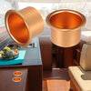 Marine Boats RVs 2 x Aluminum Alloy Universal Cup Drink Holder Gold Tone