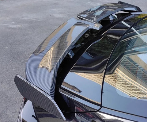 VW Jetta / Passat Sedan 55'' Rear Spoiler Fiber Look Universal PRO Style
