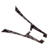 Infiniti Q50 Q60 Forged Red Console Panel Trim (2014-2019)