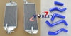 Suzuki RMZ250 2007-2009 () Blue Aluminum Radiator & Hose