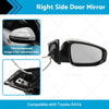 Toyota RAV4 (2013-2018) 5 Pin Non-Fold White Right Door Mirror