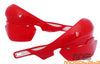 Honda Dirt Bike 1-1/8" Red Handlebar Handguards