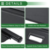 Toyota bZ4X 2023-2025 Retractable Black Canvas Cargo Cover
