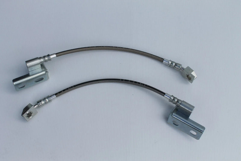 Ford Falcon XW, XY, XA Braided Front Brake Hose Set (1966-1972)
