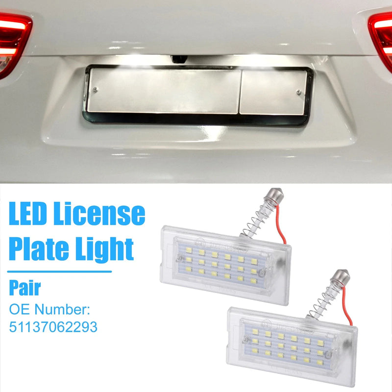 BMW X5 White LED License Plate Light (2002 - 2006)