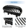 BMW E60 E61 528i 535i 525i 530i 530xi 545i M5 Matte Black Grille (03-09)