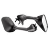 Yamaha YZF R6 Black ABS 2 x Motorbike Rearview Mirrors (2001-2002)