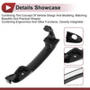 Hyundai Santa Fe Front Left (2013-2018) Black Silver Tone Door Handle Grip