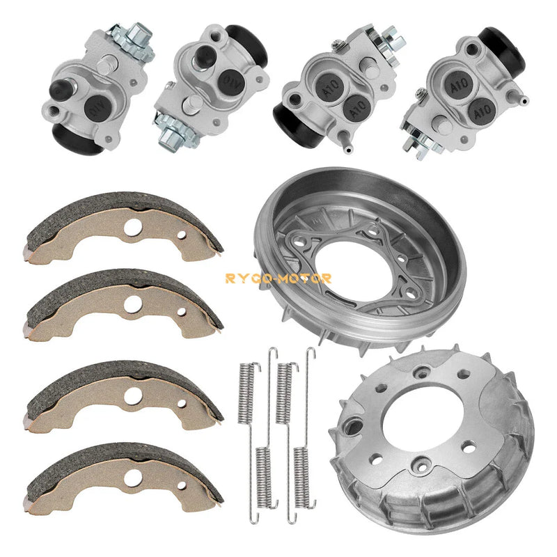 Honda Rubicon TRX500FA Front Brake Drum Wheel Cylinder w/Shoes (2001–2004)