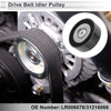 Volvo XC60 (2008-2017) 1 Pc Black Drive Belt Idler Pulley