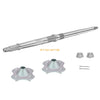 Honda Recon 250 TRX250TM TRX250TE Pair Rear Wheel Axle & Hubs (1997–2024)