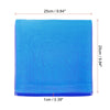 Motorcycle 25x25x1cm Seat Gel Pad Shock-Absorption Mat Blue