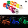 5m LED Car Interior Atmosphere Strip Lights USB Decoration Lamp Accessories