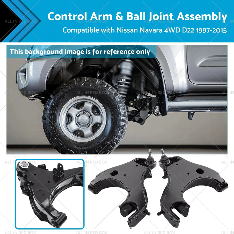 Nissan Navara D22 4WD Front Upper Ball Joint Assembly (1997-2015)