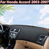 Honda Accord PU Leather Dashboard Cover (2003–2007)