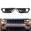 Jeep Grand Cherokee Front Glossy Fog Light Lamp Covers (2017-2021)