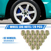 Chevrolet Equinox, Chrysler Sebring 20 x M12x1.5 Wheel Lug Nuts (2005-2010)