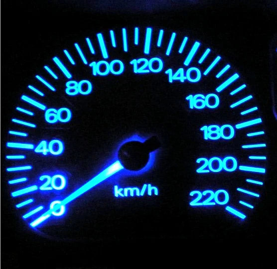 Nissan Patrol GQ Blue LED Dash Light Kit (1997-1999)