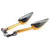 Yamaha YZF R1 R6 R125 V-Star XV 2 x Motorcycle Side Rearview Mirrors with Signal