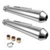 Cafe Racer Universal Motorcycle Exhaust Silencer Pipe Muffler