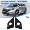 Honda CR-V Carbon Fiber Front Door Window A-Pillar Speaker Covers (2017-2023)