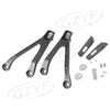 Honda CBR1000RR (2008-2011) - Black Rear Passenger Foot Pegs