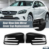 Mercedes Benz A Class B Class Gloss Black Rearview Mirror Cover Cap (2013-2023)