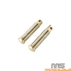 Harley Sportster XL 883 Brass Foot Pegs (1997-2019)