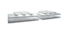 Nissan Navara D22 2 x Door Glass Window Track Clips (1997-2003)