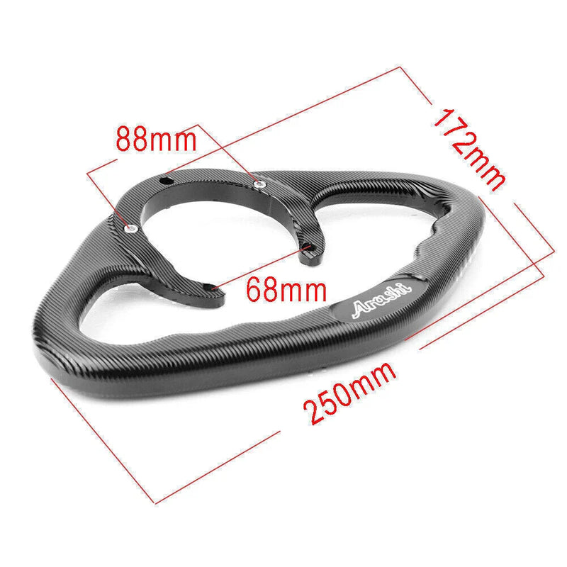 Honda CB1000R RC51 Blue Motorcycle Passenger Tank Grab Bar Hand Grip